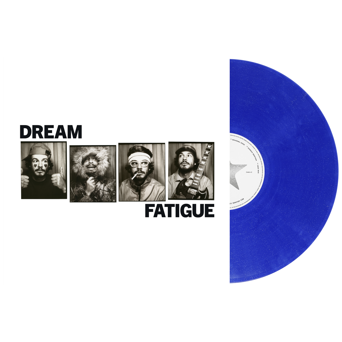 DREAM FATIGUE - BLUE SPARKLE VINYL LP (D2C EXCLUSIVE) + SIGNED ART CARD